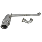 Injen 11 Scion tC 60mm 304SS Axle-Back Exhaust - SS Resonated T w/ Rolled Lip - Injen embossed logo - SES2117