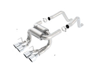Borla 06-12 Chevrolet Corvette Z06/ZR1 6.2L/7.0L 8cyl Aggressive ATAK Exhaust (rear section only) - 11822