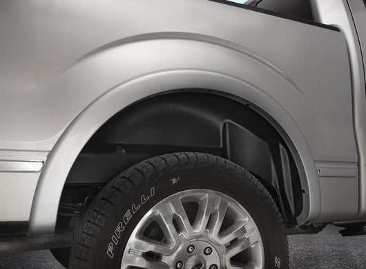 Husky Liners 14-17 GMC Sierra Black Rear Wheel Well Guards - 79031