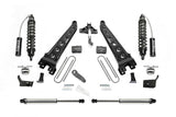 Fabtech 17-19 Ford F250/350 4WD Diesel 6in Radius Arm System w/DL 2.5 Coilover & Rear DL 2.25 Shocks - K2243DL