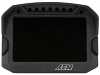 AEM CD-5LG Carbon Logging Digital Dash Display w/ Internal 10Hz GPS & Antenna - 30-5603