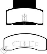 EBC 92-99 Chevrolet C30 DRW Ultimax2 Front Brake Pads - UD459