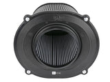 aFe Quantum Pro DRY S Air Filter Inverted Top - 5in Flange x 8in Height - Dry PDS - 21-91132