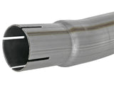 aFe Twisted Steel 2in Stainless Steel Loop Delete Down-Pipe 2018+ Jeep Wrangler (JL) V6 3.6L - 48-48024