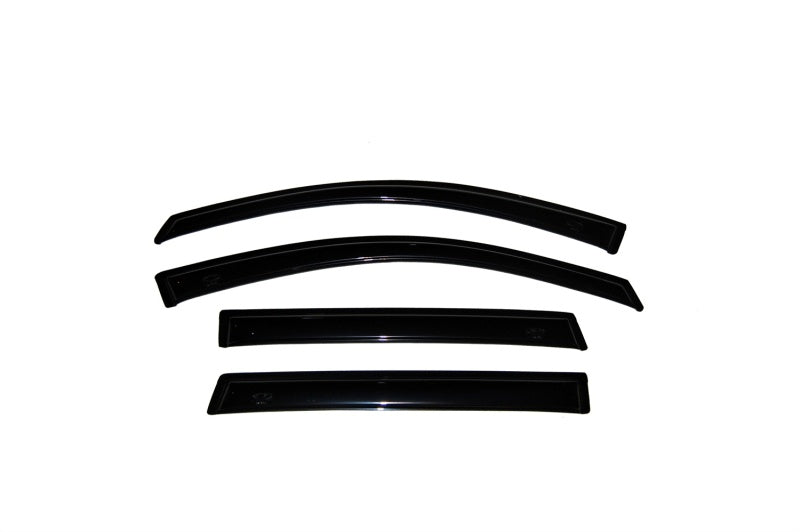 AVS 01-06 Mazda Tribute Ventvisor Outside Mount Window Deflectors 4pc - Smoke - 94735