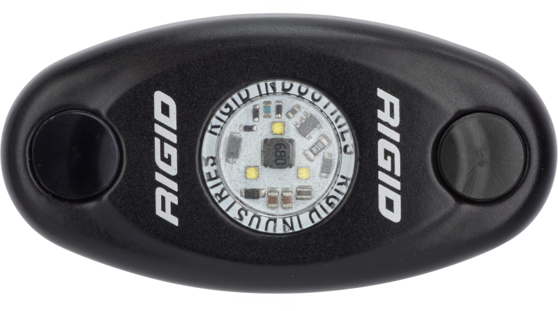 Rigid Industries A-Series Light - Black - Low Strength - Amber - 480343