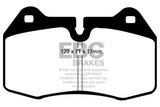 EBC 94-99 BMW M5 3.8 (E34) Yellowstuff Front Brake Pads - DP41032R