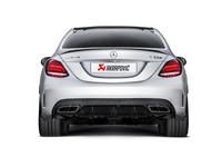Akrapovic 15-17 AMG C63 Estate Evolution Line Cat Back (Titanium) w/ Carbon Tips (Req. Link Pipe) - MTP-ME/T/2H/1