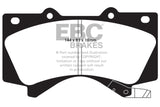 EBC 08+ Lexus LX570 5.7 Ultimax2 Front Brake Pads - UD1303