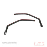 Westin 1999-2004 Jeep Grand Cherokee Wade In-Channel Wind Deflector 2pc - Smoke - 72-51461