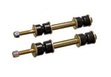 Energy Suspension Universal 2-3/8 Inch Black Front/Rear Sway Bar Fixed Length End Links w/ Hardware - 9.8125G