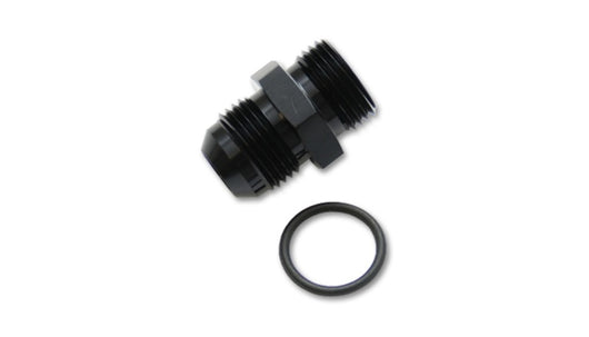 Vibrant -6AN Flare to AN Straight Cut Thread (3/4-16) with O-Ring Adapter Fitting - 16827