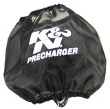 K&N Precharger Round Straight Air Filter Wrap for 01-14 Honda TRX500 - Black - HA-5000PK