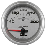 Autometer Ultra-Lite II 2 5/8in 140-300 Degree F Short Sweep Electronic Oil Temperature Gauge - 7748