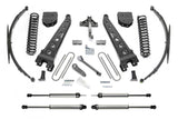 Fabtech 11-16 Ford F350 4WD 10in Radius Arm System w/DL Shocks - K2149DL