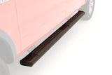 Lund 05-17 Toyota Tacoma Access Cab (80in) 6in. Oval Straight Black Nerf Bars - Black - 22268054