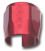 Russell Performance -6 AN Anodized Red Tube Seal Hose End For 5/16in Fuel Hose - 620260