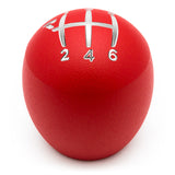 Raceseng Slammer Shift Knob (Gate 1 Engraving) Mazda Miata ND Adapter - Red Texture - 08211RTE-08011-0811012