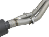 aFe MACH Force-Xp 3in to 3-1/2in 304 SS Cat-Back Exhaust w/Black Tip 17-18 Ford F-150 Raptor V6 3.5L - 49-33094-B