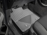 WeatherTech 07-13 Jeep Wrangler Front Rubber Mats - Grey - W248GR