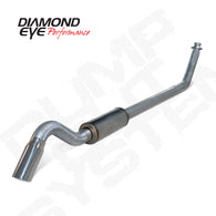 Diamond Eye 4in SS TURBO BACK SGL DUMP OUT 94-02 DODGE INCLUDING TIP - K4212S-TD