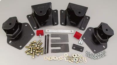 Belltech HANGER KIT 97-04 Dakota ALL Cbs 4Hgrs 4inch - 6574