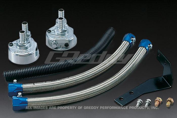 GReddy Univeral Oil Filter Relocation Kit- 3/4x16 UNF - 12004900
