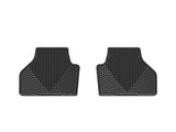 WeatherTech 11+ BMW X3 Rear Rubber Mats - Black - W259