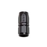 Russell Performance -12 AN Black Straight Full Flow Hose End - 610055