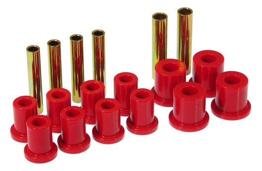 Prothane 71-87 GM K10-30 4wd Front Spring Bushings - Red - 7-1007