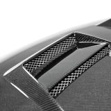 Seibon 2012+ Volkswagen Golf MK7 DV-Style Carbon Fiber Hood - HD12VWG7-DV