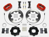Wilwood Forged Dynalite Front Hat Kit 12.19in Red 2016-Up Mazda MX5 Miata w/ Lines - 140-14233-R