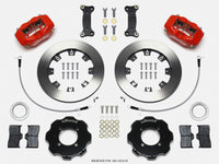 Wilwood Forged Dynalite Front Hat Kit 12.19in Red 2016-Up Mazda MX5 Miata w/ Lines - 140-14233-R