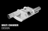 MagnaFlow Muffler Trb SS 4X9 14 2.5/2.5 - 13216