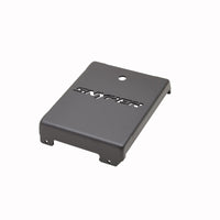 Westin/Snyper 07-17 Jeep Wrangler Evap Canister Skid Plate - Textured Black - 42-21035
