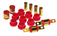 Prothane 88-95 Honda Civic Rear Upper/Lower Control Arm Bushings - Red - 8-305