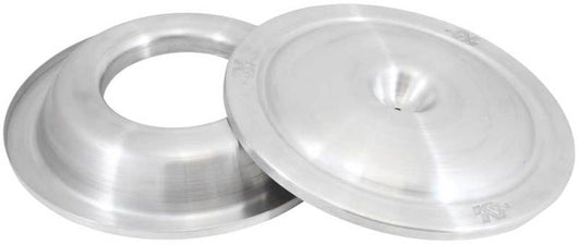 K&N 16in Spun Aluminum Top & Bottom Plate - 85-6852