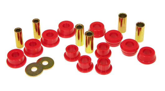 Prothane 91-95 Toyota MR2 Rear Control Arm Bushings (w/ Strut Rod Bushings) - Red - 18-303