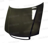 Seibon 96-01 Audi A4 (B5) OEM-Style Carbon Fiber Hood - HD9601AUA4-OE