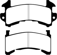 EBC 89-97 Chevrolet Blazer 4.3 S-10 (2 Wheel ABS) 2WD Greenstuff Front Brake Pads - DP61146