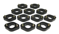 Prothane 07+ Jeep Wrangler JK Body Spacer Kit - 1in Lift - Black - 1-116-BL