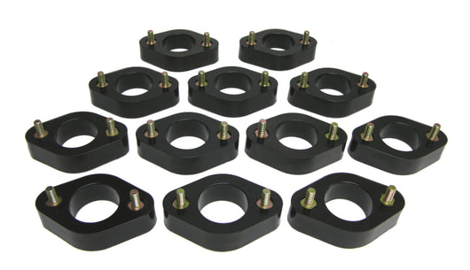 Prothane 07+ Jeep Wrangler JK Body Spacer Kit - 1in Lift - Black - 1-116-BL