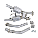 BBK 86-93 Mustang 5.0 High Flow X Pipe With Catalytic Converters - 2-1/2 - 1662