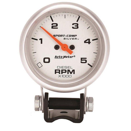 Autometer Ultra-Lite 2-5/8in Pedestal Diesel Tachometer 0-5000 RPM - 3788