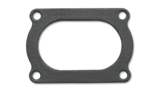 Vibrant 4 Bolt Flange Gasket for 3in O.D. Oval tubing (Matches #13175S) - 13175G