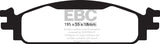 EBC 08-10 Ford Flex 3.5 Greenstuff Front Brake Pads - DP21825