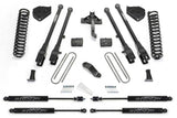Fabtech 17-19 Ford F250/350 4WD Diesel 4in 4 Link System w/Stealth Shocks - K2216M