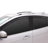 AVS 13-18 Toyota Avalon Ventvisor In-Channel Front & Rear Window Deflectors 4pc - Smoke - 194426
