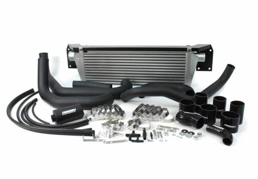 Perrin 08+ WRX FMIC Black Boost Tubes w/ Black Silicone - PSP-ITR-436-2BK/BK