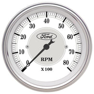 Autometer 3 1/8in In-Dash 8000 RPM Incandescent Flood Lit Tachometer - 880088